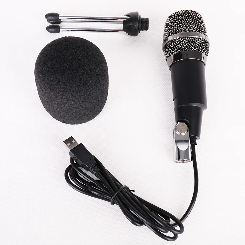 My Mic SHU02 конденсаторный студийный USB микрофон с подставкой для штатива