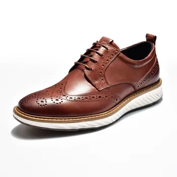

direct sales men's shoes bullock with comfortable wear-resisting 836424 spot a undertakes business casual leather shoes