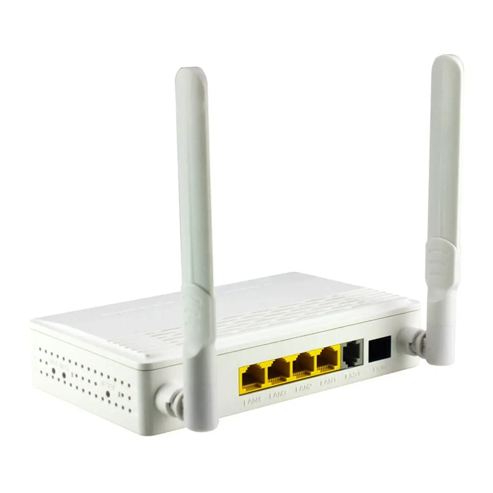 Четыре-порт epon ONU терминал с 1G3F+ WI-FI+ горшки голос обратиться в режиме FTTH мини волоконно-оптический модем роутер прошивка
