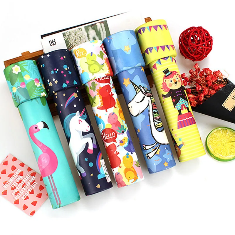 Children Classic Toy Kaleidoscope Rotatable Top Toddler Sensory Toys Kids Gift High Quality