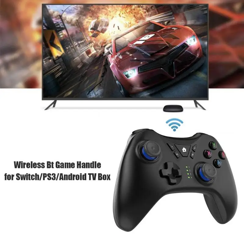 Wireless Bluetooth Gamepad 360 Degree Joystick for Switch PS3 PC TV Plug and Play Compatible Android TV Controller