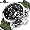 Relogio Masculino MEGALITH Sport étanche montres hommes lumineux double affichage alarme haut marque de luxe montre à Quartz en gros 8051 ► Photo 1/6