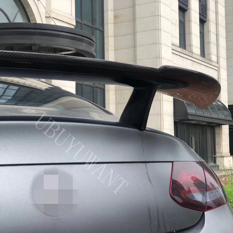 Спойлер из углеродного волокна для Mercedes Benz C class C180 C250 W205 2 двери купе- внешний задний багажник багажника крыло