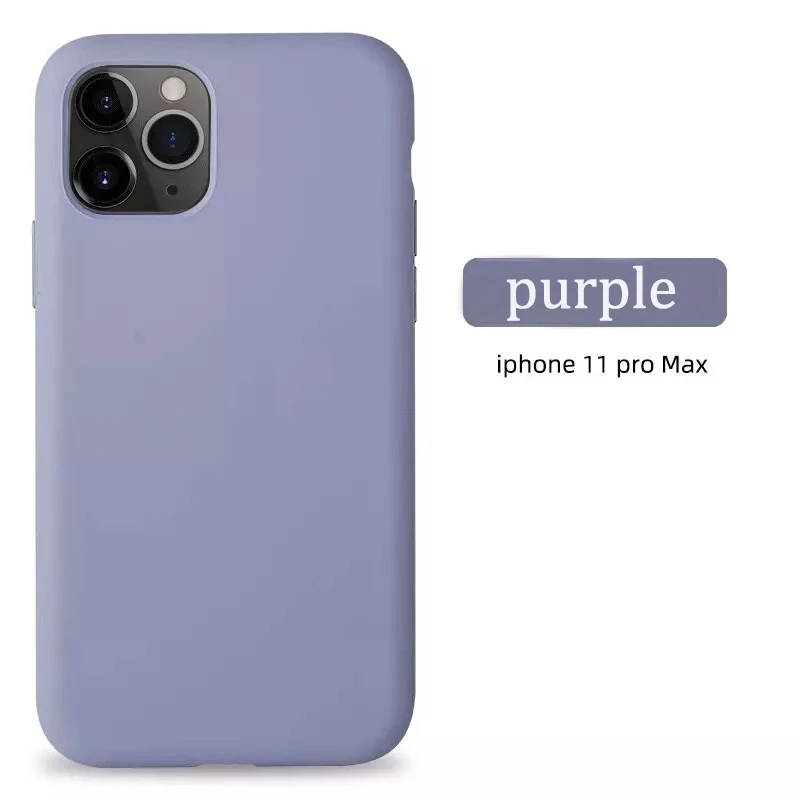 Оригинальный жидкий силиконовый чехол для iphone 12 11 pro max X XS Max XR 6 7 8 Plus Мягкий тонкий