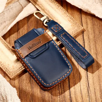 Portachiavi in pelle per auto portachiavi custodia in pelle per Land Rover Discovery Evoque Sport Freelander 2 LR4 per Jaguar e-pace XF XJL - Portachiavi in pelle per auto portachiavi custodia in pelle per Land Rover Discovery Evoque Sport