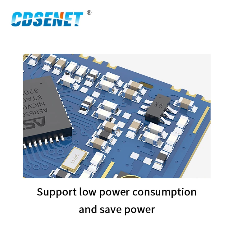 LoRaWAN SoC ASR6501 868 МГц 915 МГц LoRa модуль 22dBm беспроводной приемопередатчик SMD IPEX отверстие для штампа разъем TCXO RF Радио