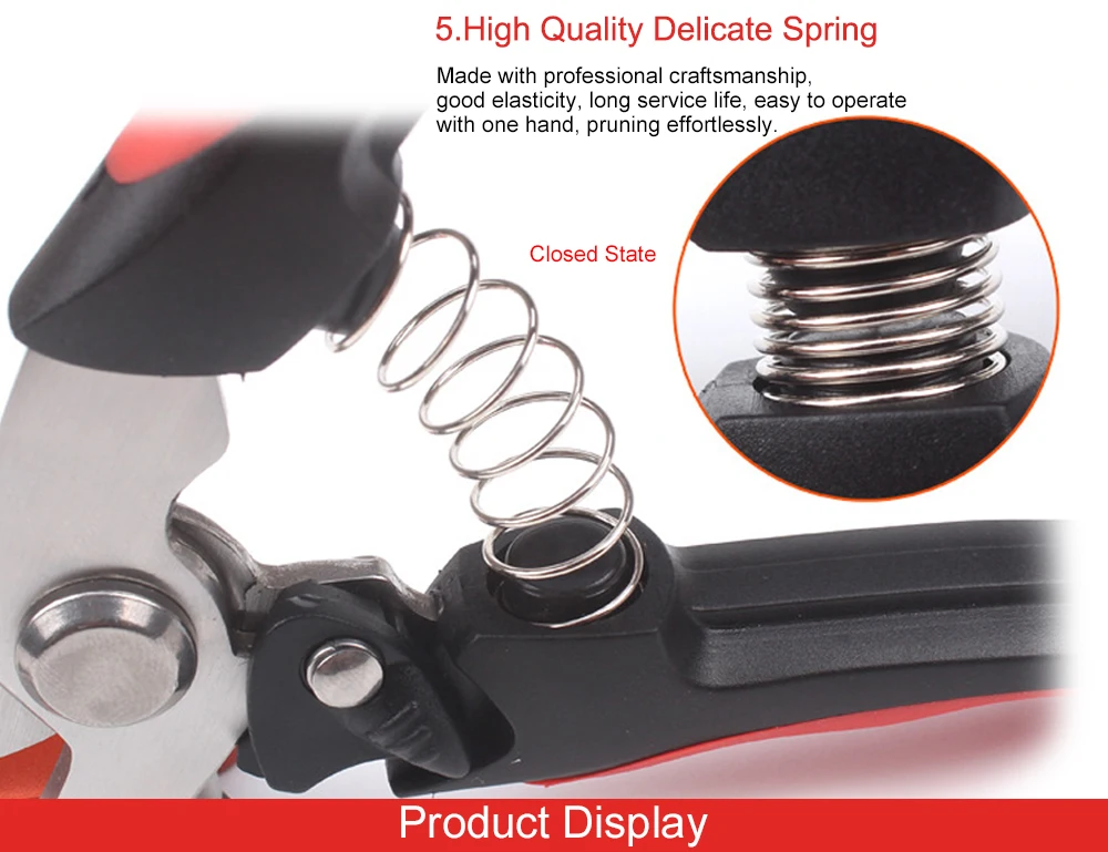 Garden Tools Tree Pruner Garden Secateurs (6)