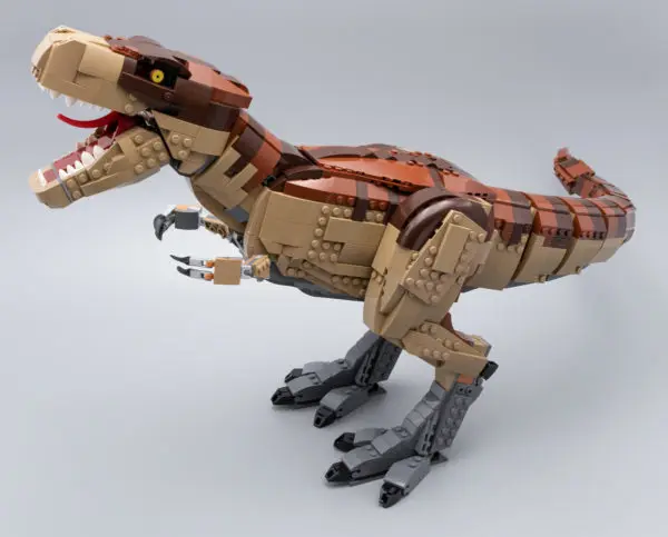 11338 серия из фильма Юрского периода Парк Юрского периода T. rex Rampage 3156 шт кирпичи Модели Строительные наборы блоки Совместимые Technic 75936 - Color: Just the Dinosaur