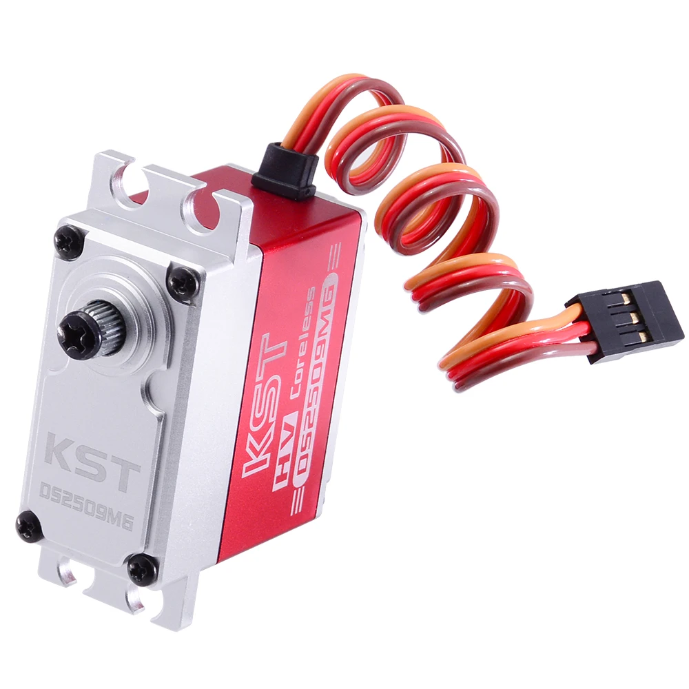 KST DS2509 8,4 V 28 кг 0.1sec сервопривода на бесколлекторном двигателе для автомобиля HV Servo Мотор для RC модель робот-манипулятор Авто Лодка управляемых вертолетов самолетов Бла(беспилотный летательный аппарат
