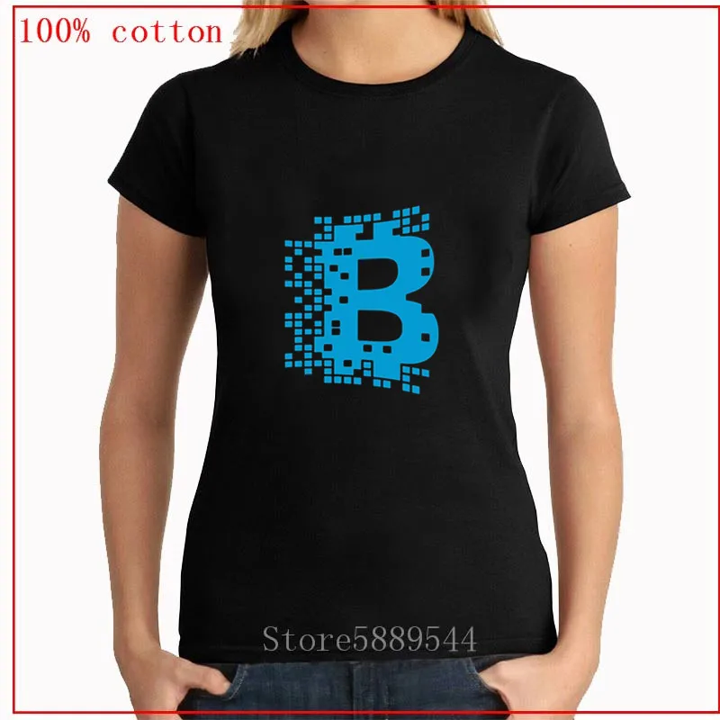 Женская футболка с надписью Just Hodl it модная коротким рукавом изготовленная на