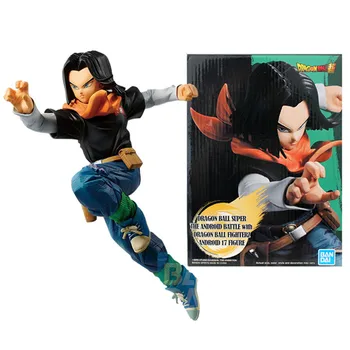 

17CM Dragon Ball Fighter Z Android 17 PVC Lapis Full-Length Portrait Version Gift Action Figure Collectible Model Toy BOX L74
