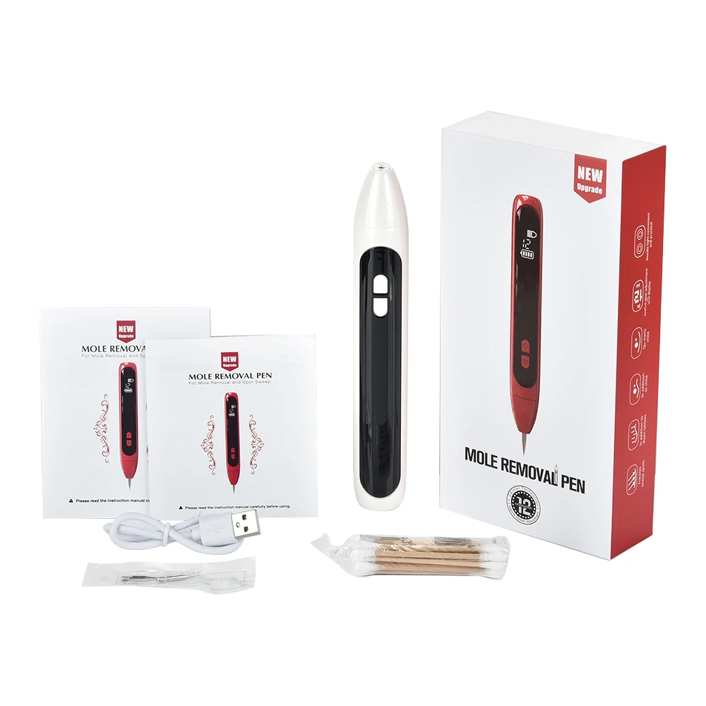 Лазерная плазменная ручка с 12 уровнями лазерный прибор для удаления веснушек