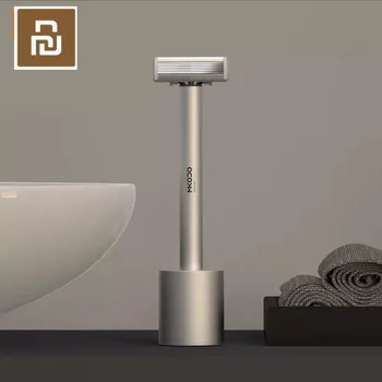 

MKODO Felt More Razors T1 Felt Comfortable Shaving Induction to Open Hand One body Double Pattern Aluminum Fuselage