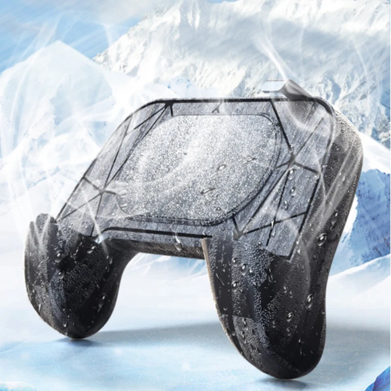 

ABKT-for PUBG Mobile Phone Cooling Gamepad Cooler Cooling Fan Heatsink Cooling Game Controller Handle Holder