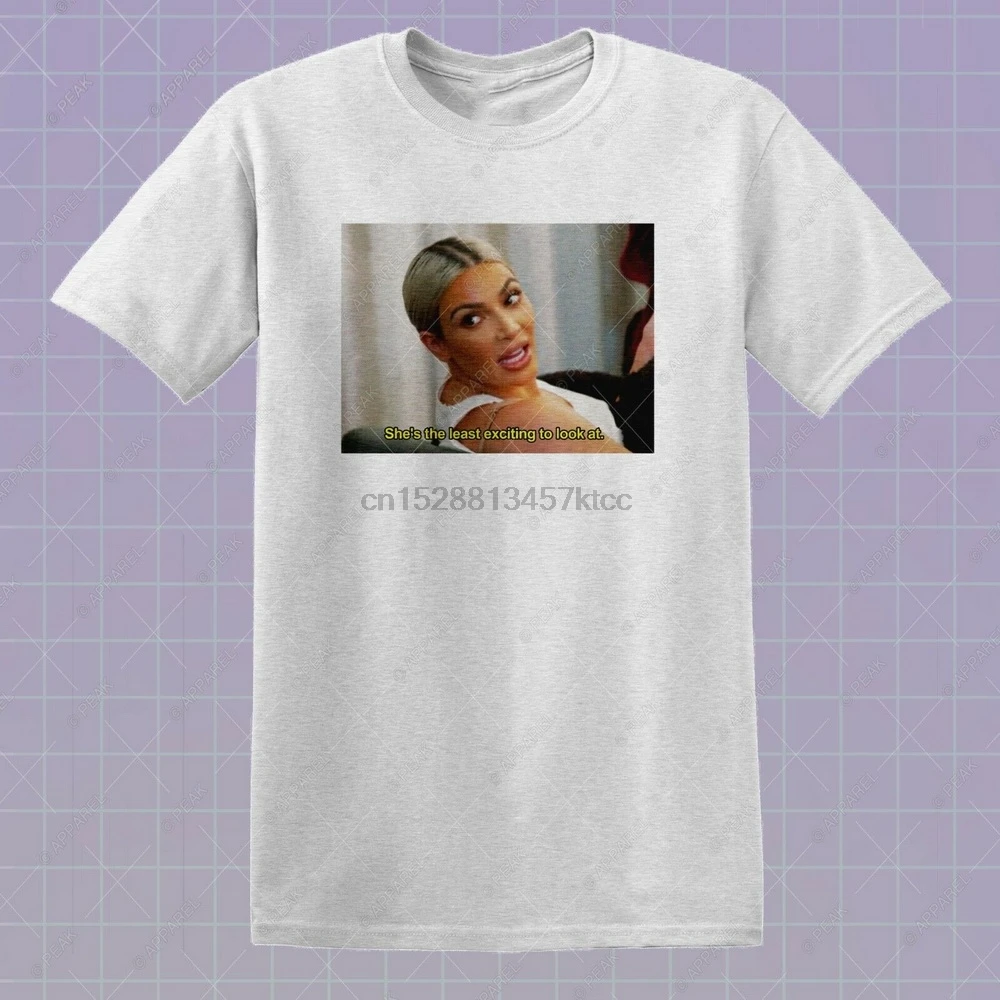 Kim наименьшая захватывающая футболка Kourtney Kuwtk Kylie Shut Up Tee Tv Kardashian винтажная