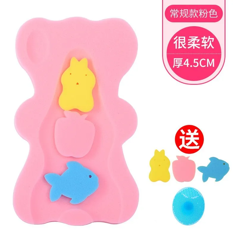 

Safe Hip Bath Thick Soft Cotton Cushion Newborn of Baby Bathtub String Bag Universal Baby Simple Xian Bath Infant