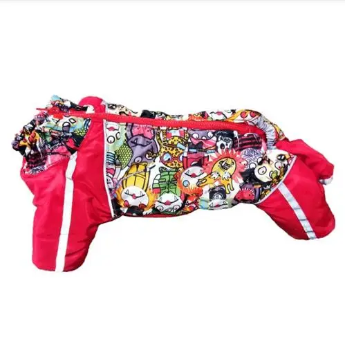 Girl Pet Red Snowproof Zipper Clothes For Dogs For Small Dogs Senior Warm Boy Girl Pets Little Small Breeds Winter Coat Costume Parkas Goods - Цвет: Girl Pet Red