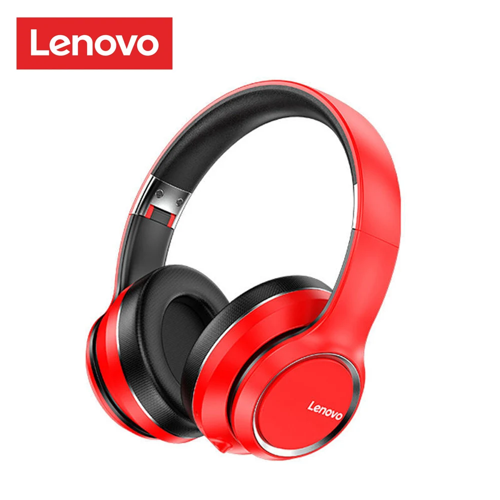 Складные Накладные наушники Lenovo HD200 Bluetooth 5 0 беспроводные спортивные музыкальные