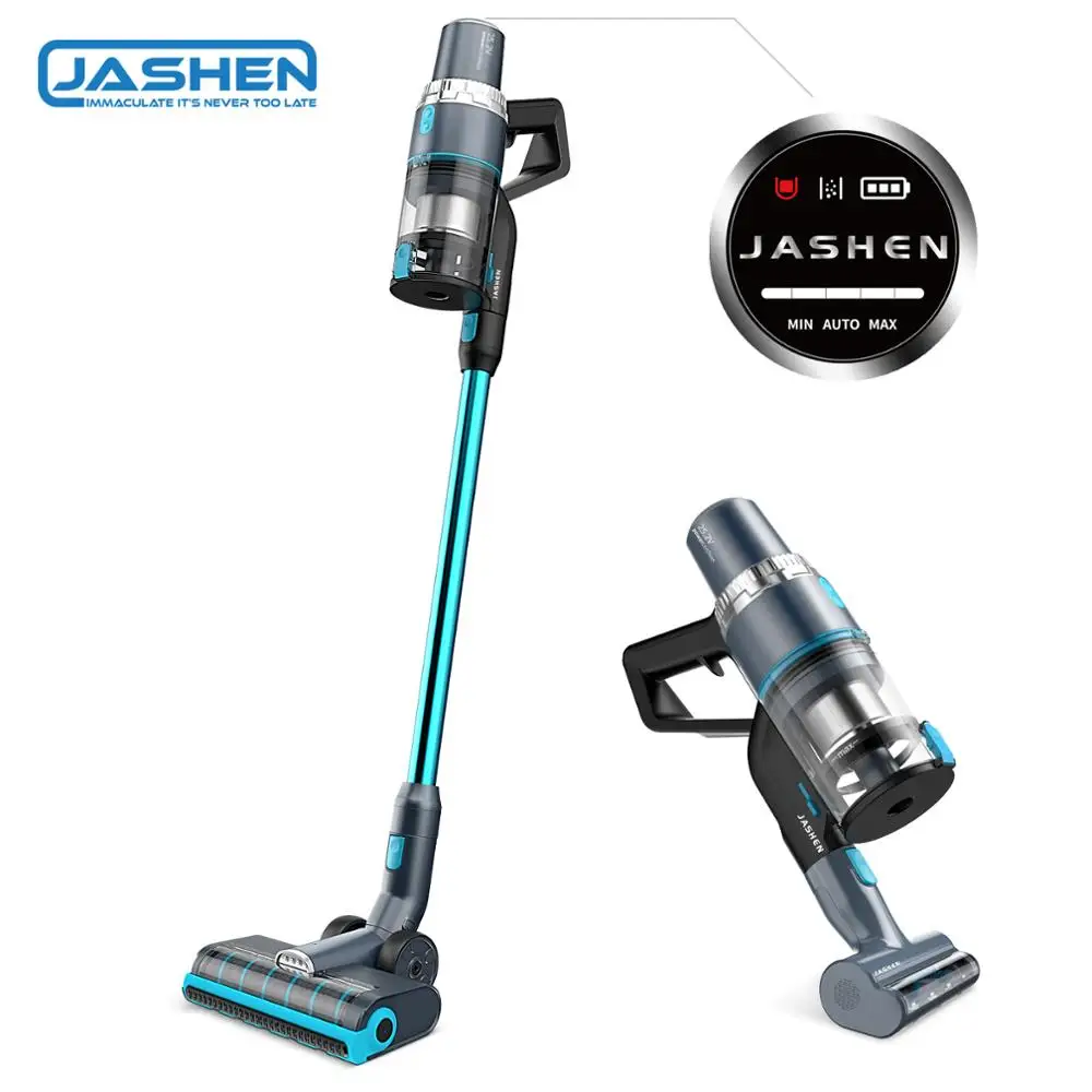 Jashen V18 ручной беспроводной пылесос 350 Вт Мощный всасывающий 22000Pa вакуумный