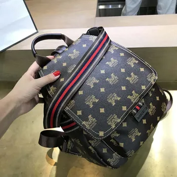 

Genuine Leather Backpack 2020 New Female Bag Fashion Leisure Travel Backpack Luxury Handbags Women Bags Designer