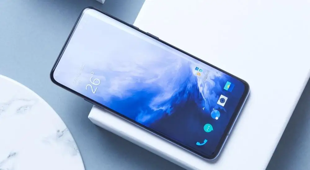 OnePlus 7T смартфон 6,5" Snapdragon 855 Plus, четыре ядра, Android 10,0, 8 Гб ram, 256 ГБ rom, 90 Гц, 48 МП, 30 Вт, Зарядка телефона