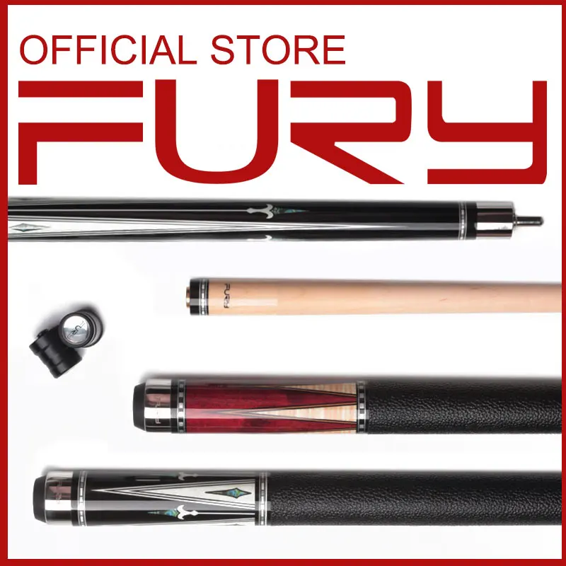 

Fury billiard pool cue stick High quality Reasonable price maple shaft AK series leather thread wrap Shipment by manufacturer