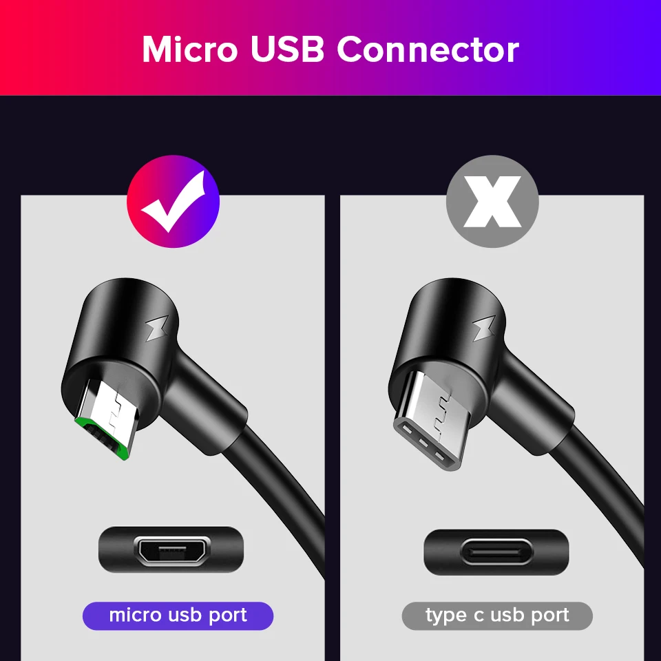 1 м 2 Micro USB кабель 3A Быстрая зарядка Kable для huawei samsung Xiaomi LG синхронизации данных Android