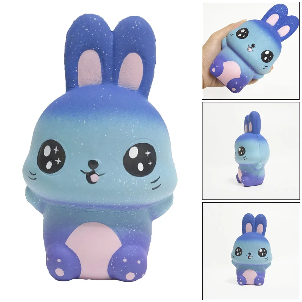 A Игрушки для снятия стресса Kawaii Squeeze Toys мягкие Звездные милый кролик ароматизированный медленно поднимающийся коллекционная игрушка-антистресс ToyW806 - Цвет: A