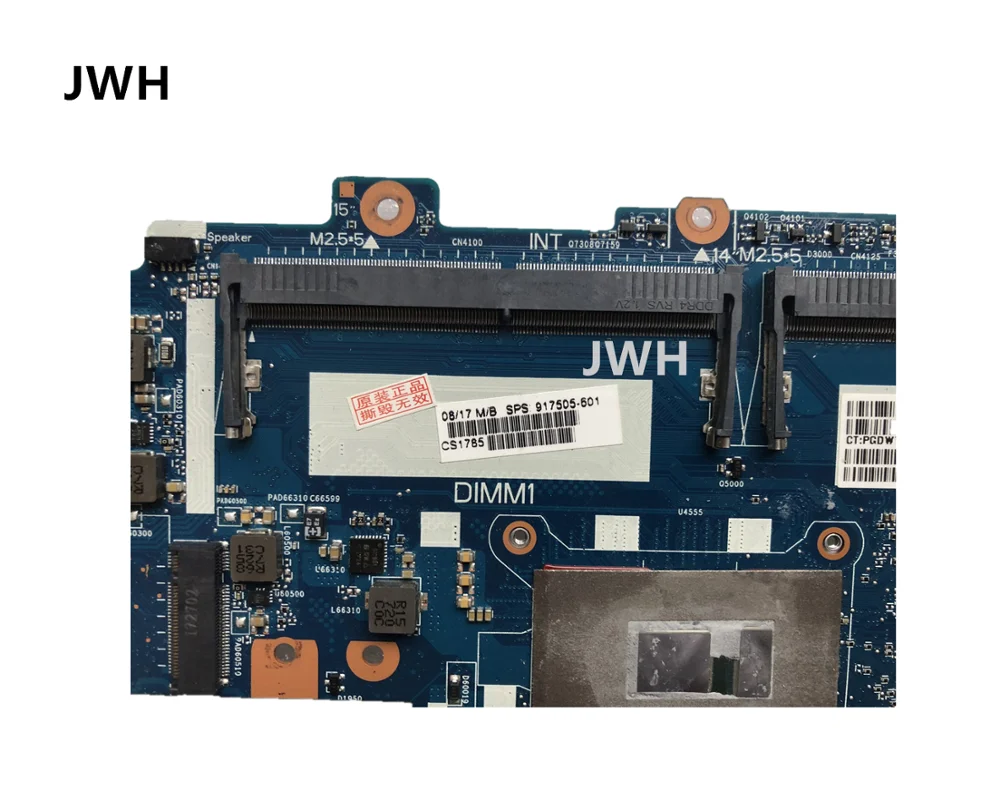 Для hp ZBook 14u 15u G4 850 g4 материнская плата i7-7500U 917505-001 917505-501 917505-601 тестирование работы