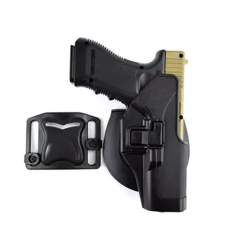 

Tactical Pistol Airsoft Gun Holster Glock 17 19 22 23 31 32 Hunting Accessories Gun Case Left / Right Hand Belt Waist Holster