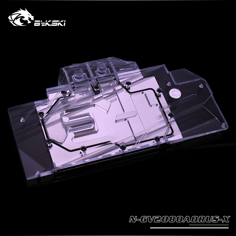 Блок ГПУ bykski для GIGABYTE AORUS RTX2080 XTREME 8G кулер водяного охлаждения gpu rgb rwb