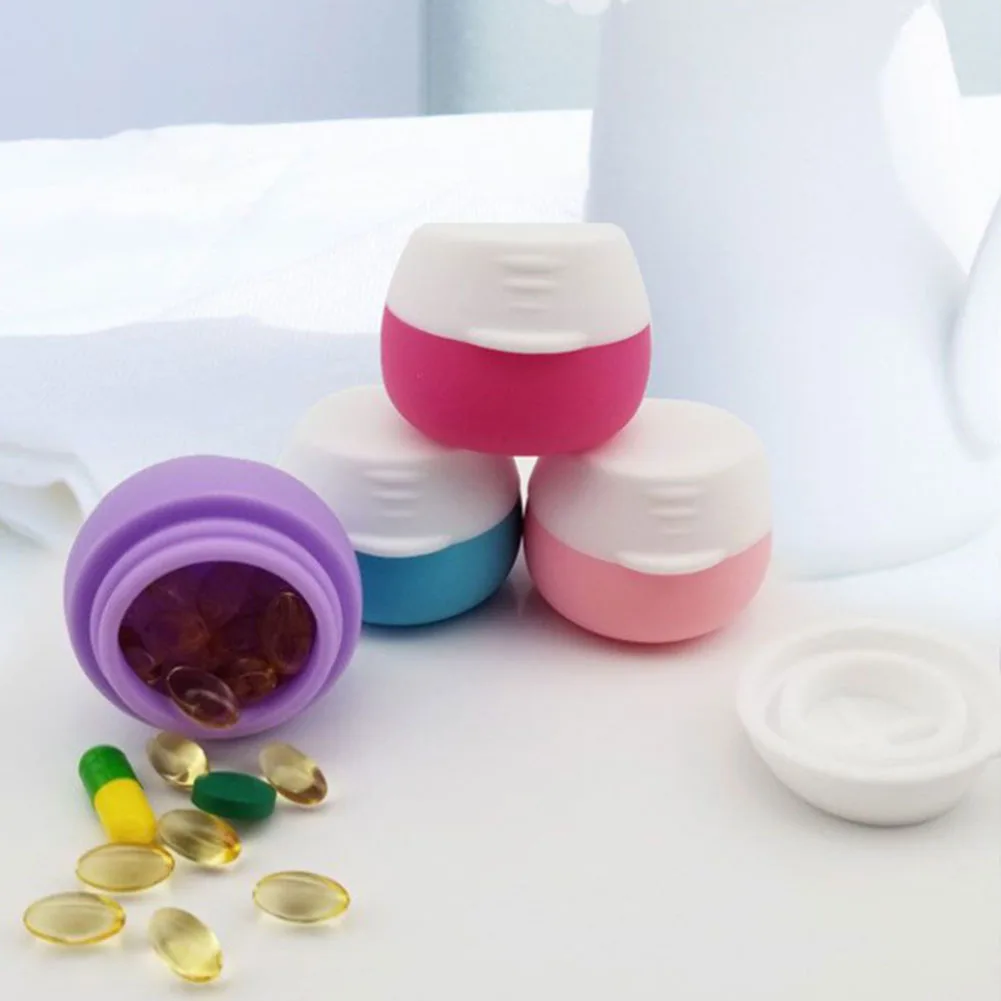 4 шт. Joylife 20 мл Открытый Портативный Pill Box держатель Чехол Контейнер для хранения косметики Pill Организатор Медицина коробка диспенсер