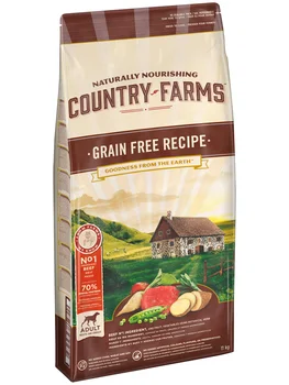 

COUNTRY FARMS COUNTRY FARMS ADULT DOG GRAIN FREE RECIPE bezzernovoy for adult dogs with beef
