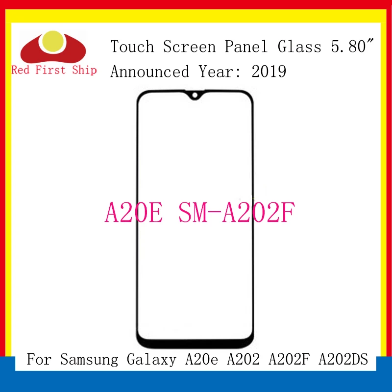 ЖК-панель для Samsung Galaxy A20e A202 A202F A202DS сменный сенсорный экран внешнее стекло