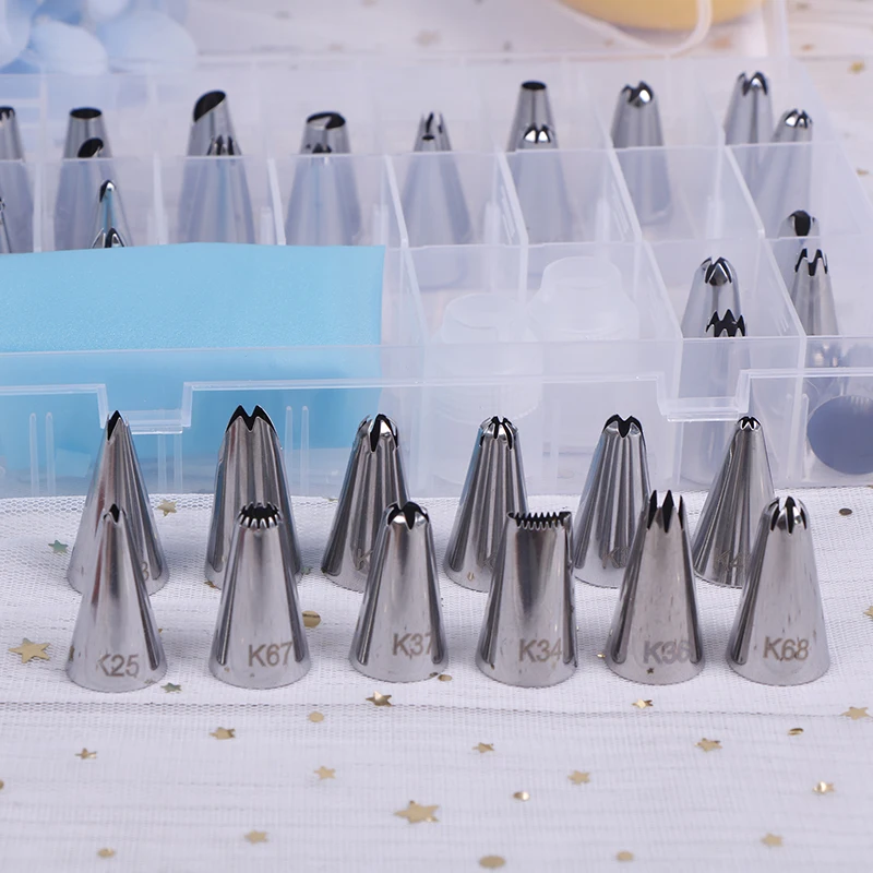36 штук насадки для глазировки инструменты украшения тортов домашние