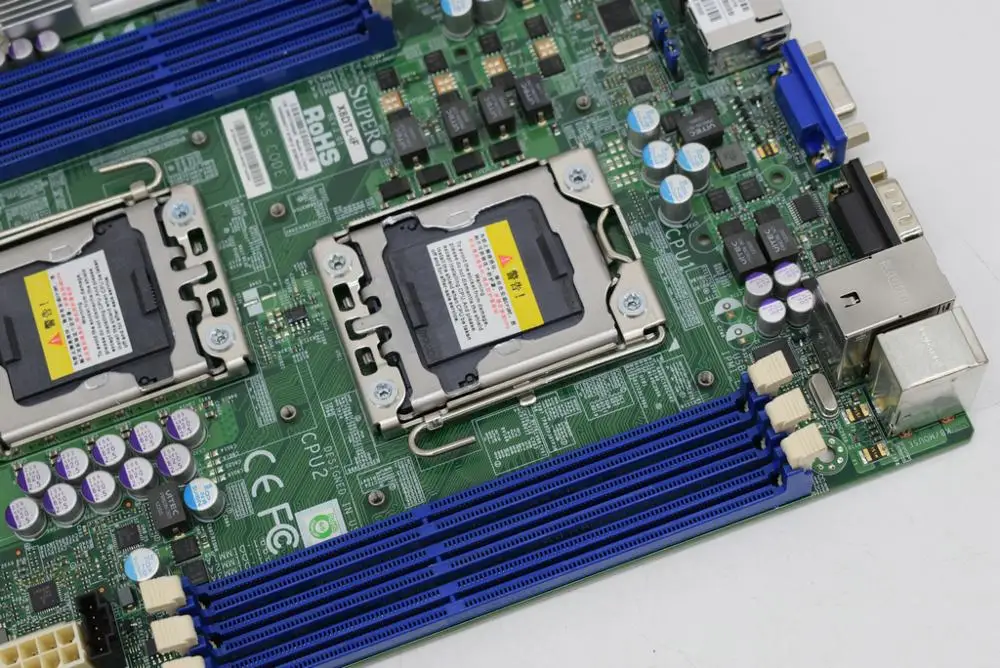 Для Supermicro X8DTL-iF 1366 pin DDR3 поддерживает REGECC dual X58 сервер оригинальная подержанная материнская плата