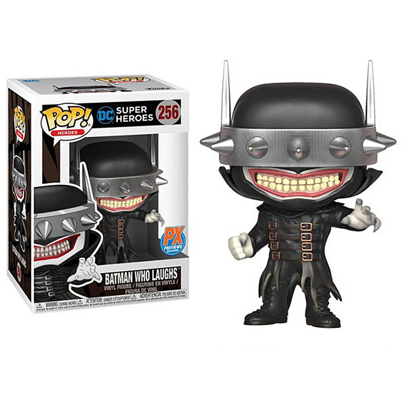 FUNKO POP Бэтмен "Лига правосудия", который смеется 256# Супер герои, игровые фигурки, модель игрушки для детей рождественские подарки на день рождения