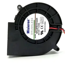 HotMisieren – ventilateur d'extraction à grand Volume d'air pour Barbecue, 8300 cm, 12V, 6a, Double roulement à billes, grille de refroidissement, 9.7 tr/min 