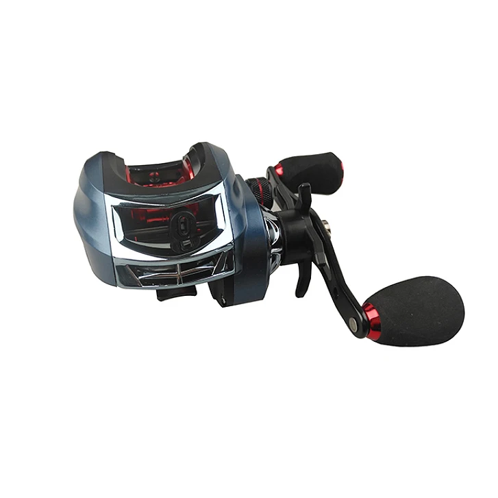 ABLB-7.2: 1 18+ 1Bb Carretilha De Pesca Molinete мультипликатор baitcasing Центробежная катушка двойной тормоз приманка литье катушки Moulinet S