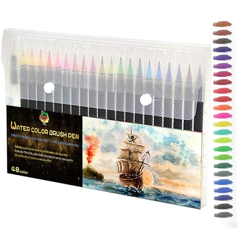 

ink blending Water Color brushes pen Paint Refilled Ink Drawing Tool Watercolor brush pens Set