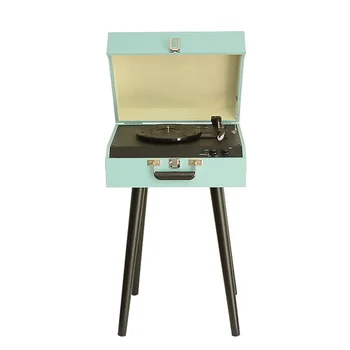 

Record player retro gramophone portable record player stereo turntable player vinyl bluetooth record player bluetooth speaker