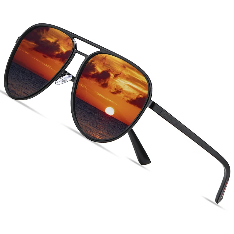 

AOFLY Anti Glare Polarized Sunglasses Men's Gradient Lens Fashionable Driving Pilot Shades Women Brand Design gafas de sol UV400