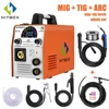 HITBOX Mig Welder Tig MMA 220V Semi-Automatic Welding Machine Inverter Mixed Gas MT2000 Metal Decoration Tool 5 in 1 ► Photo 1/6