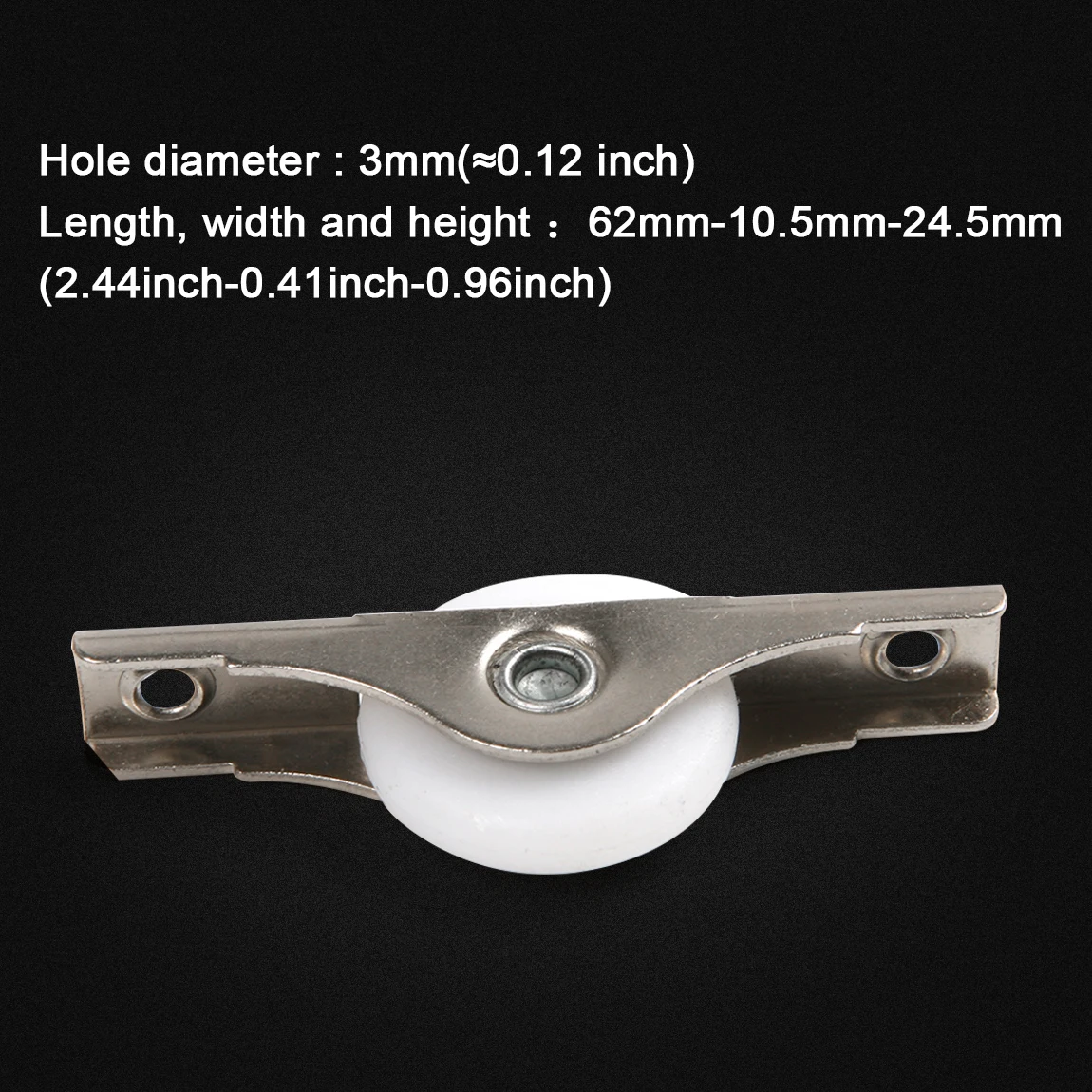 8PCS 25mm Sliding Door Roller Nylon Caster Wheel Pulley Runners Cabinet Wardrobe Window Furniture Hardware load-bearing 20KG