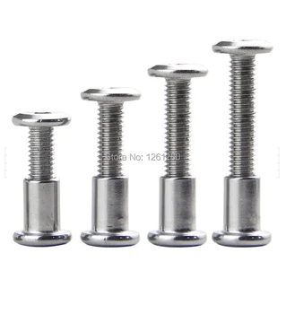 

M8 Flat Head Set Screw Hex Socket Fastener Children's Bed Furniture Chair Table Cabinet Fittings Combination Connecting Bolt