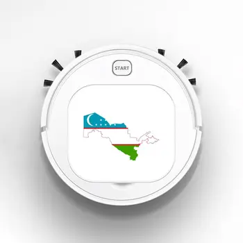 

Smart Sweeper Robot House Durable Power Floor Cleaning Robots Vacuum Cleaner 1800pa Uzbekistan Decorate Flag Map
