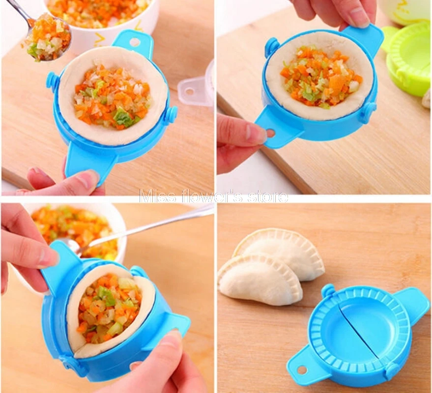 1 шт. устройство для заготовки пельменей инструменты DIY кухонные пластиковые формы пинч пирог артефакт