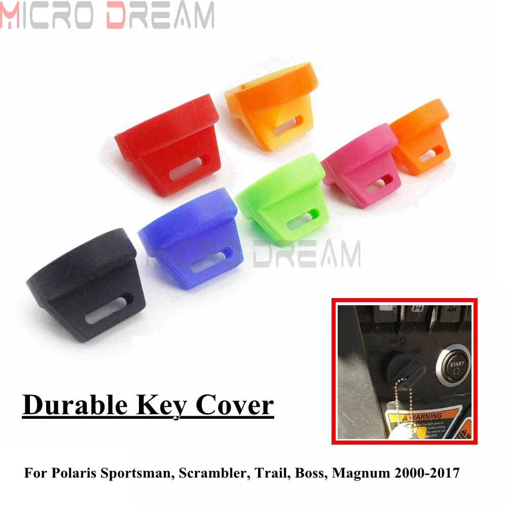 

Протектор ключа-переключателя игр резиновый протектор для Polaris Sportsman Scrambler Black Trail Boss ATV UTV Quad Автомобильный резиновый чехол для ключа