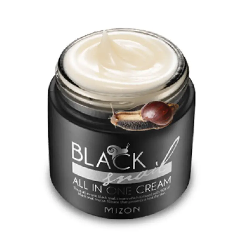 Крем MIZON Black Snail All in one 75 мл отбеливающий укрепляющий кожу увлажняющий против