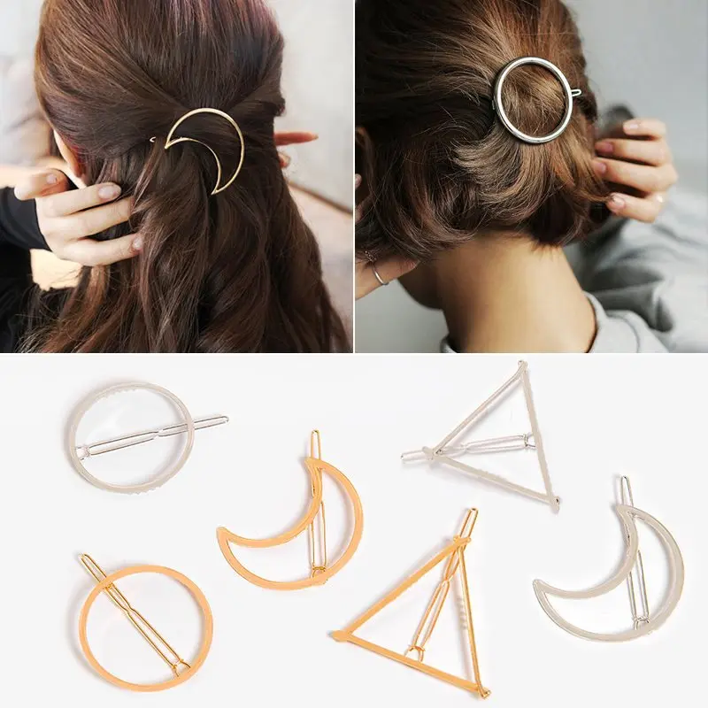 

Metal Hairpin Adult Head Clip Long Clip Bang Clip Top Grade Simple Chopped Hair Back of the Head Hairpin Students Side Clip